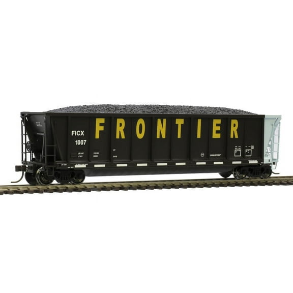 Atlas HO Scale Coalveyor Bathtub Coal Gondola Frontier Scrap Metals/FICX #1010