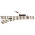 thumbnail image 1 of Atlas HO Scale Code 83 22" Remote Left-Hand Turnout/Switch Model Train Track, 1 of 1