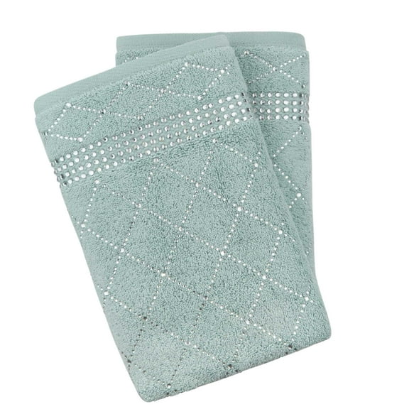 Atlas Hand Towel (Set of 2) - Aqua