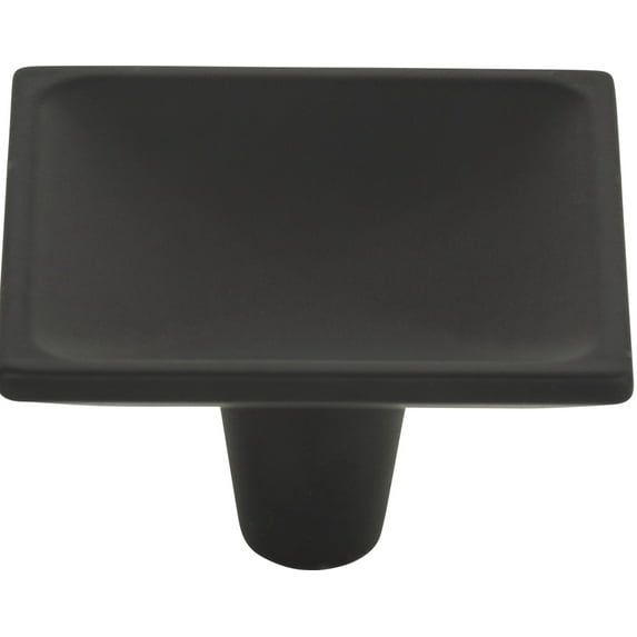 Atlas Homewares 227 Dap 2" Square Cabinet Knob - Black