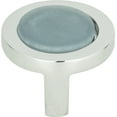 thumbnail image 1 of Atlas Homewares 229 Spa 1-1/4" Mushroom Cabinet Knob - Blue, 1 of 7