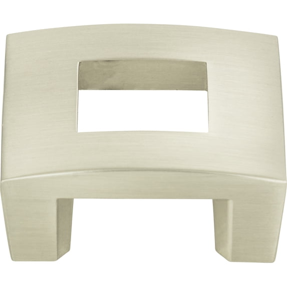 Atlas Homewares 255 Centinel 1-1/4" Center To Center Finger Cabinet Pull - Nickel