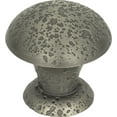 thumbnail image 1 of Atlas Homewares 272 Olde World 1-3/8" Mushroom Cabinet Knob - Grey, 1 of 6