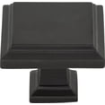thumbnail image 1 of Atlas Homewares 289 Sutton Place 1-1/4" Square Cabinet Knob - Bronze, 1 of 7