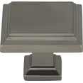 thumbnail image 1 of Atlas Homewares 289 Sutton Place 1-1/4" Square Cabinet Knob - Slate, 1 of 7