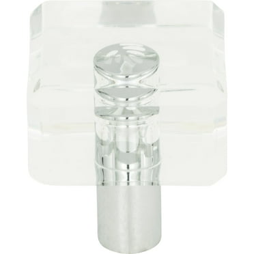 Atlas Homewares 3145 Optimism 1-1/4" Square Cabinet Knob - Chrome