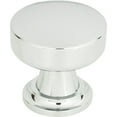thumbnail image 1 of Atlas Homewares 325 Browning 1-1/4" Mushroom Cabinet Knob - Chrome, 1 of 7