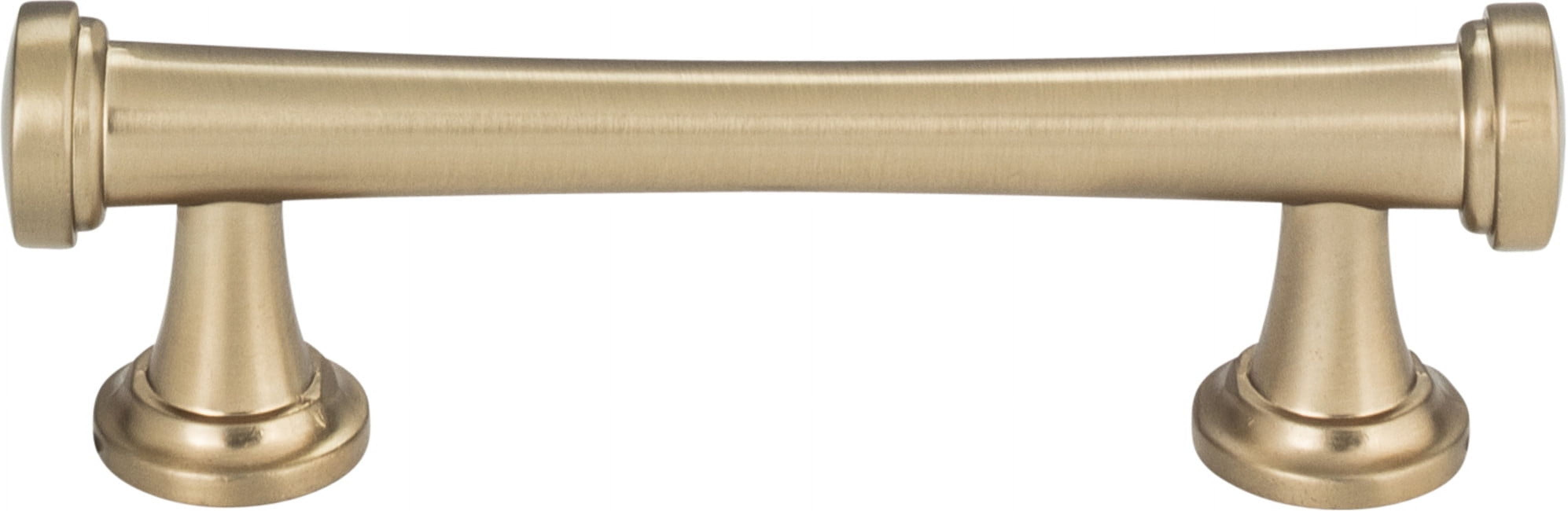 Champagne Brushed Nickel Traditional Bar Pull Handle