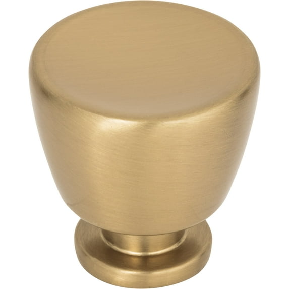 Atlas Homewares 413 Conga 1-1/4" Conical Cabinet Knob - Brass