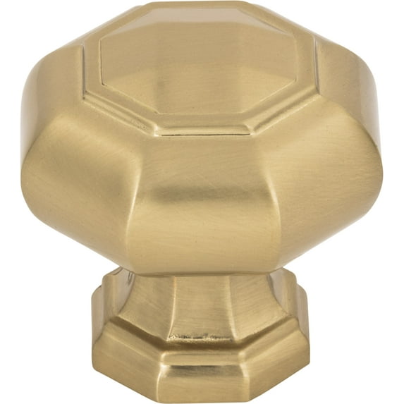 Atlas Homewares 418 Elizabeth 1-1/4" Geometric Cabinet Knob - Brass