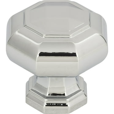 Atlas Homewares 418 Elizabeth 1-1/4" Geometric Cabinet Knob - Chrome