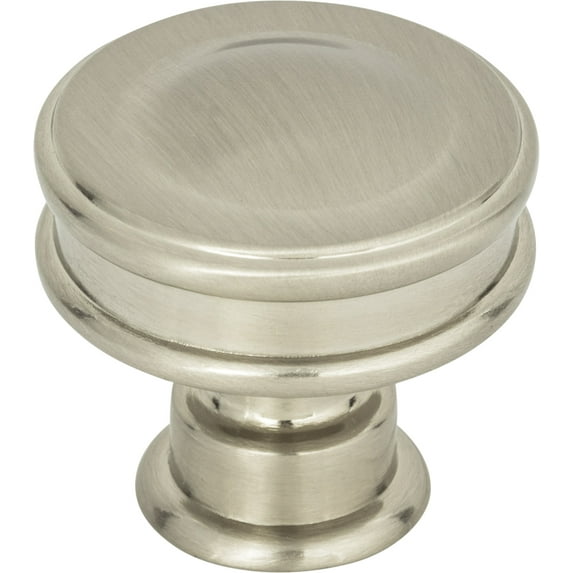 Atlas Homewares A100 Oskar 1-1/4" Mushroom Cabinet Knob - Nickel