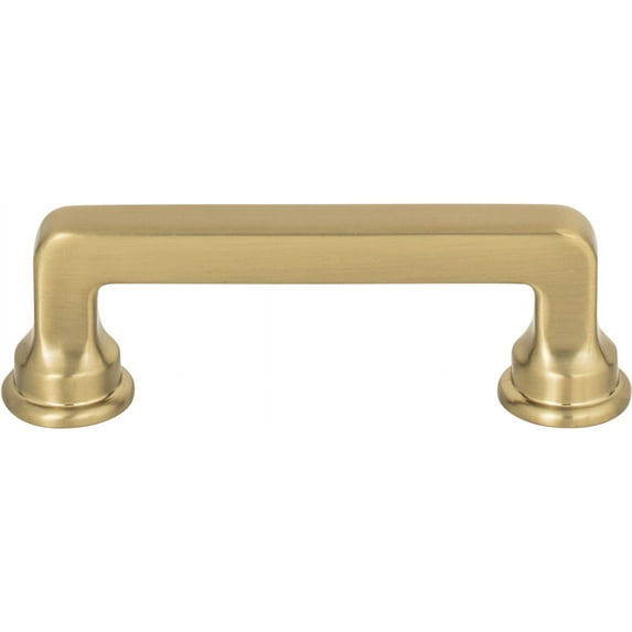 Atlas Homewares A101 Oskar 3" Center To Center Handle Cabinet Pull - Brass