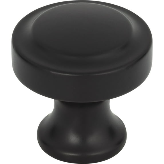 Atlas Homewares A300 Bradbury 1-1/4" Mushroom Cabinet Knob - Black