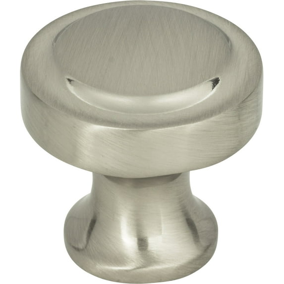 Atlas Homewares A300 Bradbury 1-1/4" Mushroom Cabinet Knob - Nickel