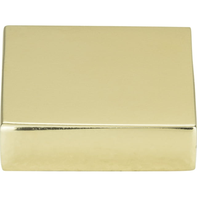 Atlas Homewares A833 Thin Square 1-1/4" Designer Cabinet Knob - Gold