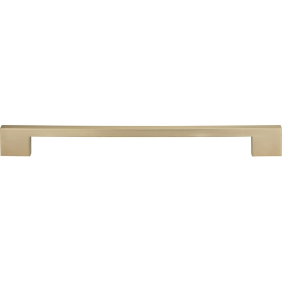 Atlas Homewares A866 Thin Square 11-5/16" Center To Center Handle Cabinet Pull - Champagne