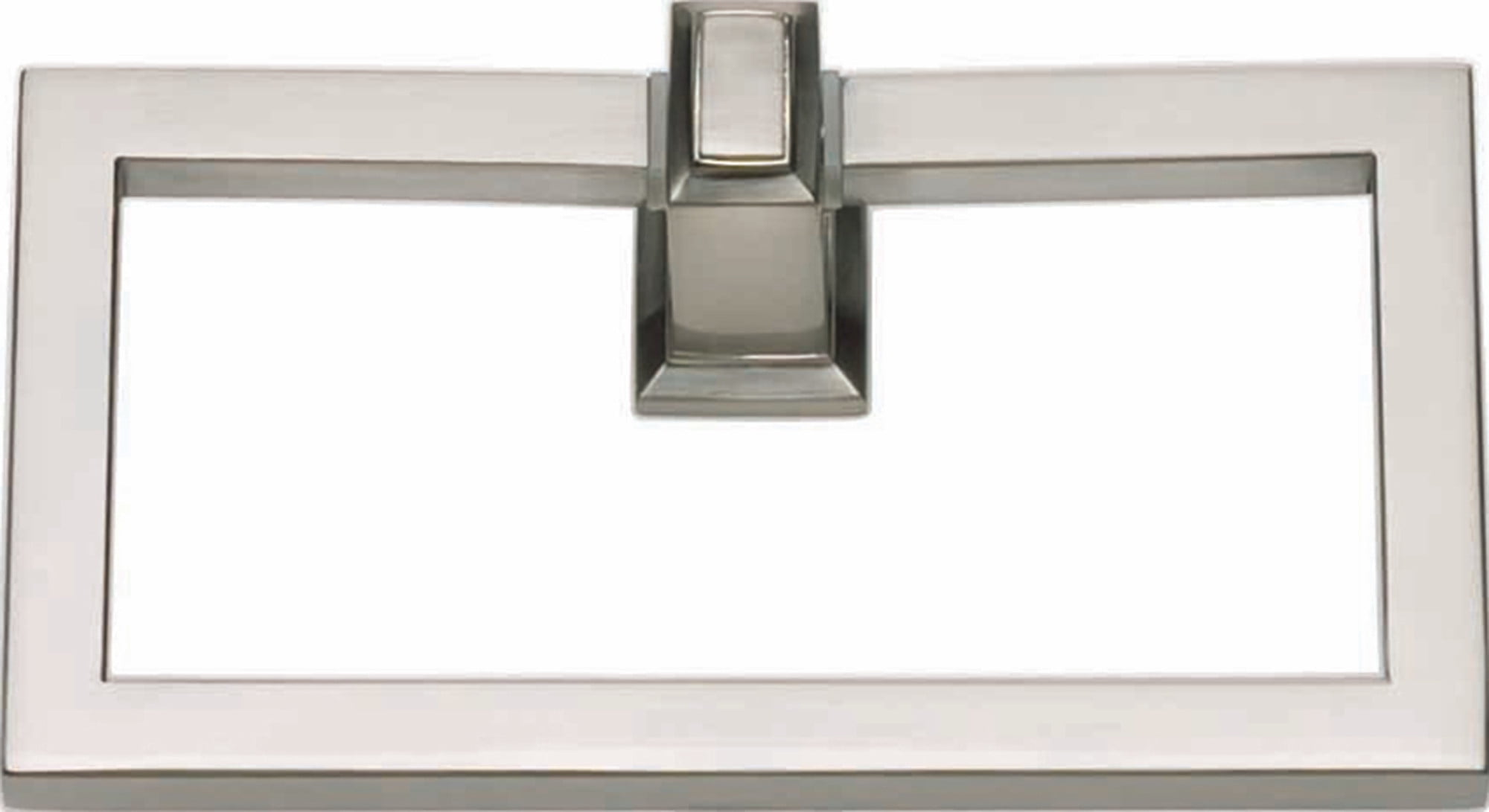 Polished Nickel Contemporary Towel Ring 6.625" Wide
