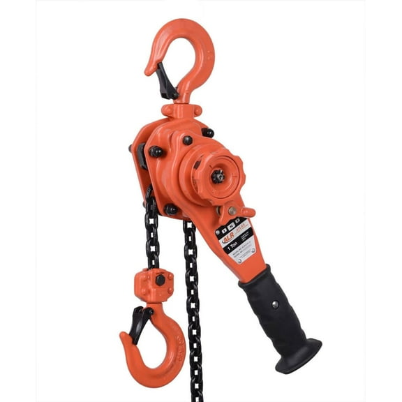 Atlas Lifting And Rigging Alh 1 Ton Lever Chain Hoist 2200 Lbs 15 Ft. Chain