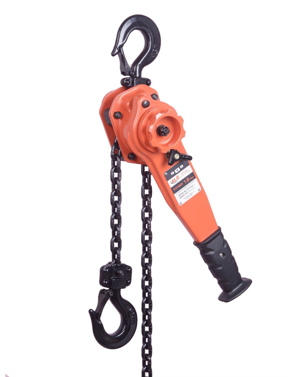 Atlas Lifting And Rigging Titon 1.6 Ton Lever Hoist 3300 Lbs 20 Ft ...