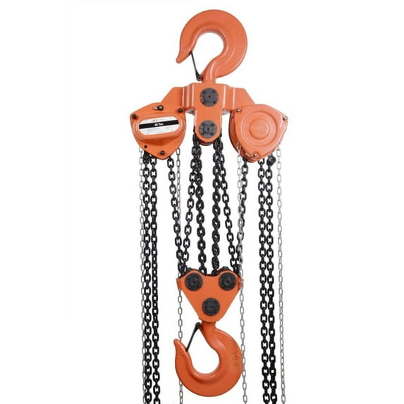 Atlas Lifting And Rigging Ach 20 Ton Chain Hoist 20 Ft. Lift With Overload Protection