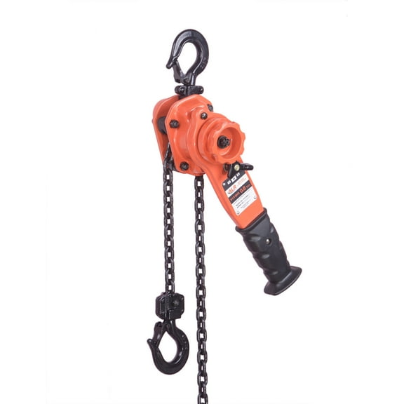 Atlas Lifting And Rigging Titon 3/4 Ton Lever Hoist 1763 Lbs 15 Ft. Chain