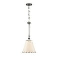 thumbnail image 1 of Atlas Lighting and Home 1-Light Hanging Pendant Ceiling Light Fixture with Conical shade - 25.25", 1 of 6