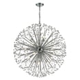 thumbnail image 1 of Atlas Lighting and Home 19-Light Starburst Polished Chrome Ceiling Chandelier - 40", 1 of 1