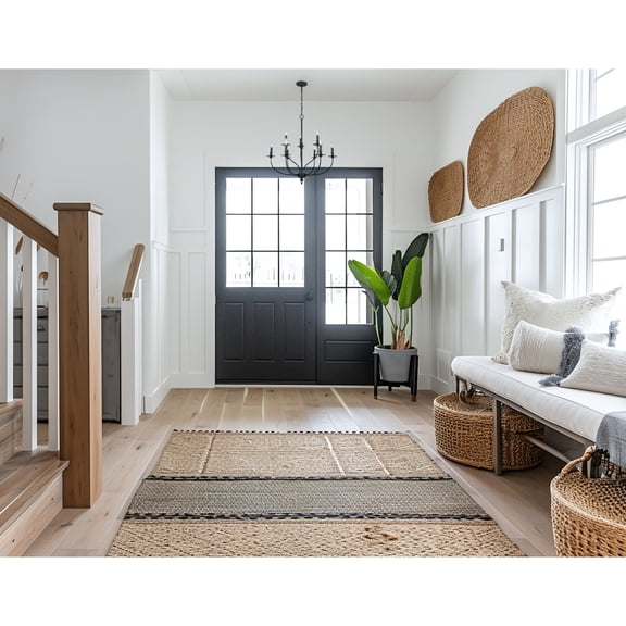 Atlas Lighting and Home 9-Light Curved Arm Ceiling Chandelier - 29" - Bronze Finish