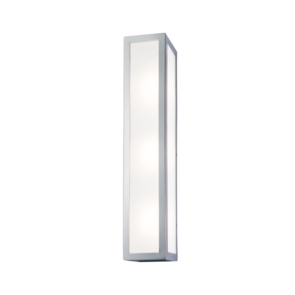Atlas Lighting and Home Integrated LED Lighted Rectangular Wall Sconce - 18" - Brushed Nickel