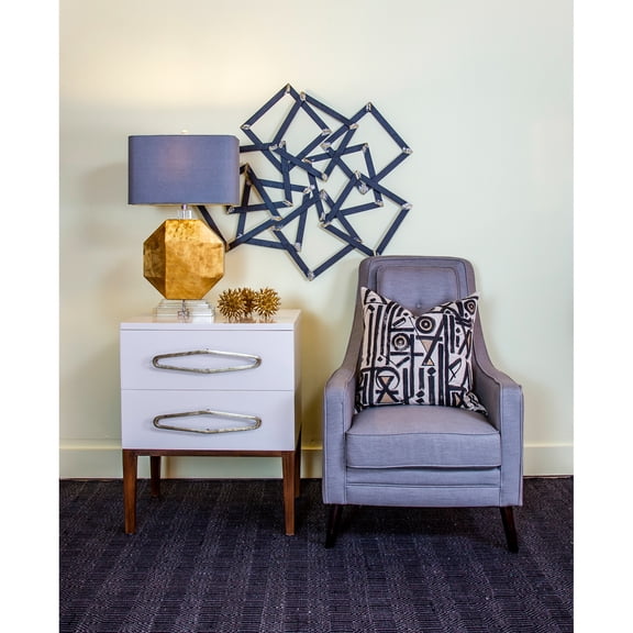 Atlas Lighting and Home Spherical Spangle Sculptural Orb - 5" - Set of 3