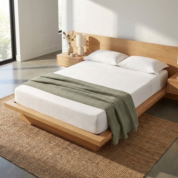 Atlas Mattress 10" Gel Memory Foam Mattress with Breathable Cover, Full, Medium Firmness