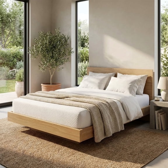 Atlas Mattress 10" Gel Memory Foam Mattress with Breathable Cover, Queen, Medium Firmness