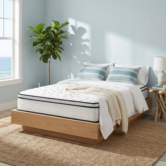 Atlas Mattress 10" Twin Innerspring Mattress, Breathable Cover, Medium Firmness