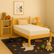 Atlas Mattress 6" Twin Gel Memory Foam Mattress, Breathable Cover, Medium Firmness