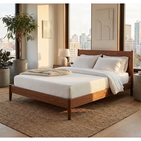 Atlas Mattress 8" Twin XL Gel Memory Foam Mattress Breathable Cover Medium Firmness