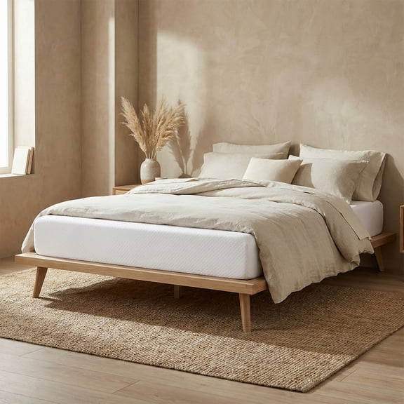 Atlas Mattress 8" Gel Memory Foam Mattress with Breathable Construction, Cal King, Medium Firmness