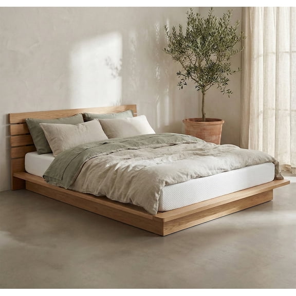 Atlas Mattress 8 in Gel Memory Foam Mattress with Breathable Cover, Queen, Medium Firmness