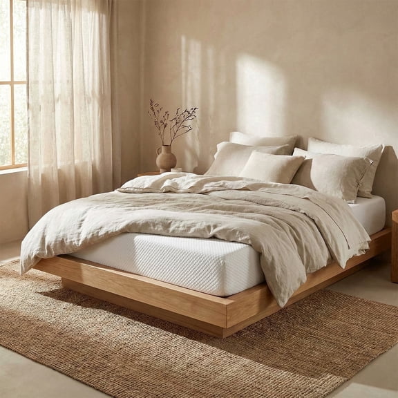 Atlas Mattress 12" Twin XL Gel Memory Foam Mattress, Breathable, Medium Firm