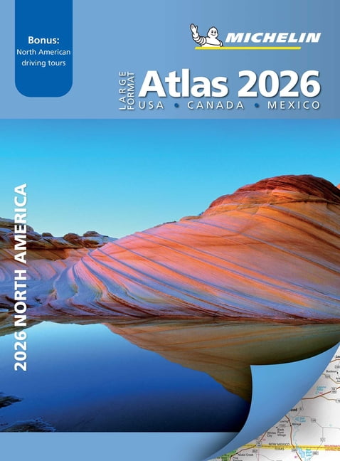 Explore Road Atlas Maps For Reliable Navigation And Travel Planning Atlas Michelin Michelin North America Large Format Road Atalas 2026 Paperback D378c445 Cdf6 4876 8a55 