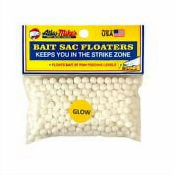 Atlas Mikes Bait Sac Floaters, Glow in the Dark