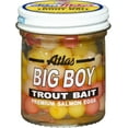 thumbnail image 1 of Atlas Mike's Big Boy Premium Salmon Eggs Trout Bait, Assorted Colors, 1 of 2