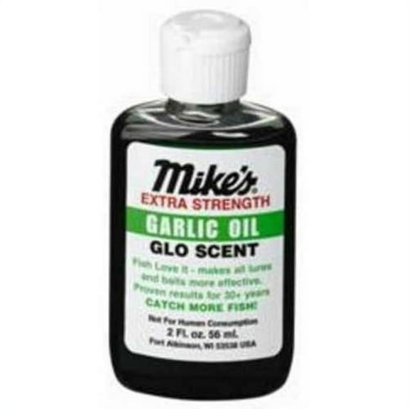 Atlas-Mike's "Extra Strength" Garlic Oil Glo Scent 2 Fl. Oz. Bottle