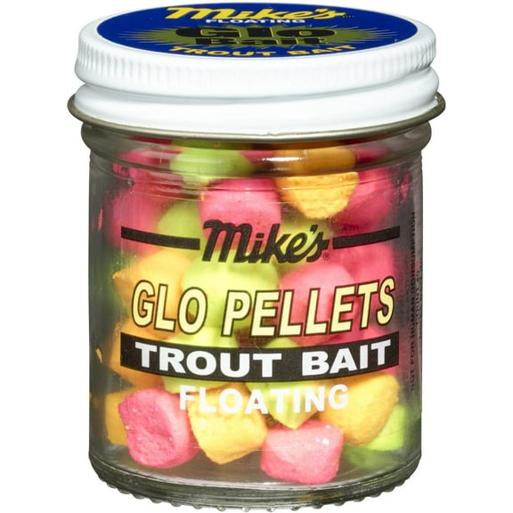 Atlas Mike's Glitter Glo Mallows Trout Bait, Assorted Colors