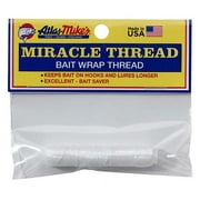Atlas Mike’s Miracle Superline Fishing Thread, Clear, 15 lb Test