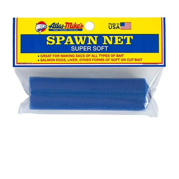 Atlas Mike's Spawn Net 3" X 16' Rolls 55009, 1.5 oz, Blue