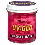 Atlas Mike's UV Glo Salmon Eggs Trout Bait, Chartreuse Green