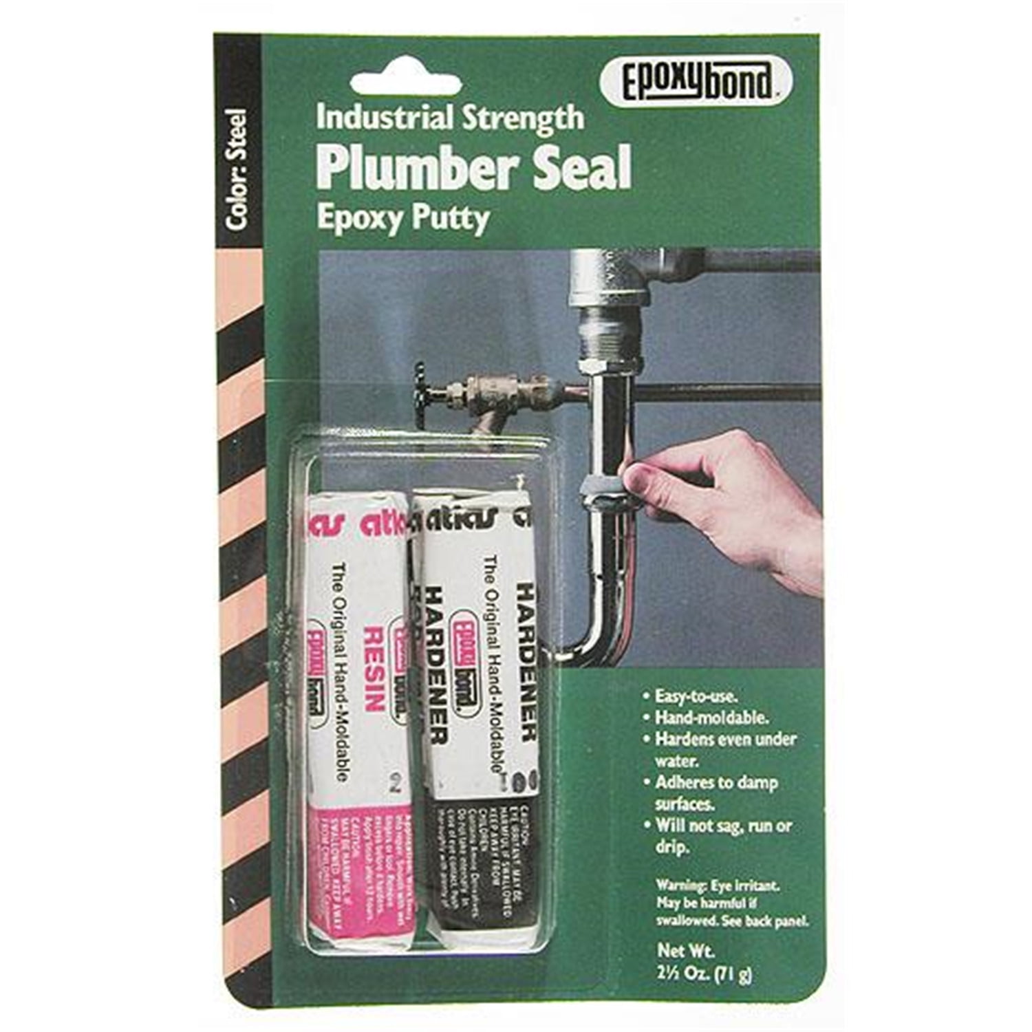 Atlas Mineral & Chemical 110513 Industrial Strength Plumber Seal Epoxy Putty