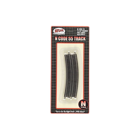 Atlas Model 2012 Code 55 11-1/4 Radius Full Curve (6) N ATL2012