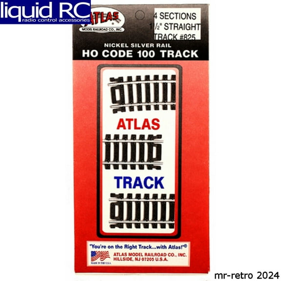 Atlas Trains 825 HO Code 100 1.5 Inch Straight (4)